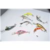 Image 1 : 8 Vintage Fishing Lures