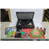 Image 1 : Records & Portable Record Player