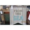 Image 1 : From The Sea Wall Sign