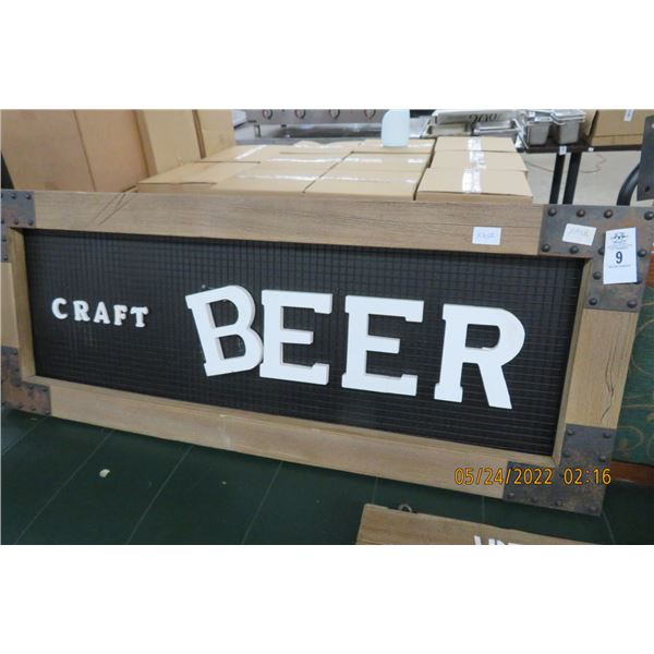 Beer/Frozen Walls Signs (2)