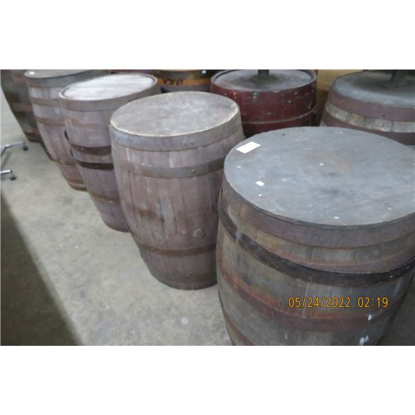 11-Whiskey Barrels - 11 X $