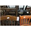 Image 2 : 9-Slat Back Padded Bar Stools - 9 X $