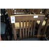 Image 2 : 17-Slat Back Black Padded Bar Stools - 17 X $