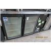 Image 1 : Excellence 5' Ref. Worktop Glass Door Reach In Cooler