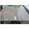 Image 2 : Wood Style Pedestal High Bar Table