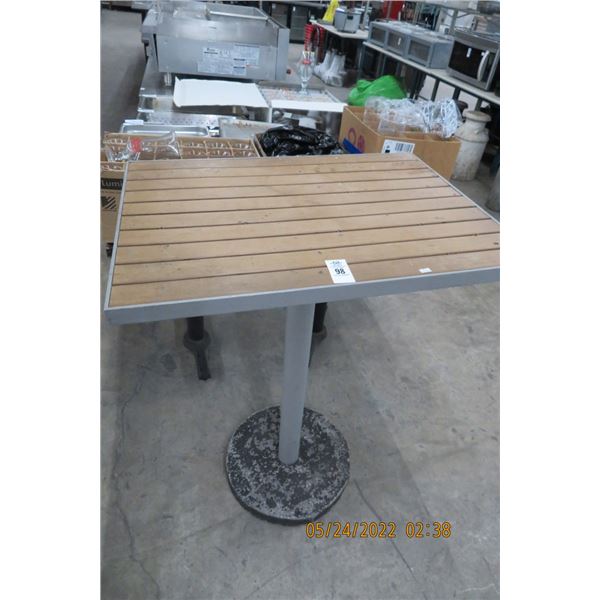 Patio High Bar Table