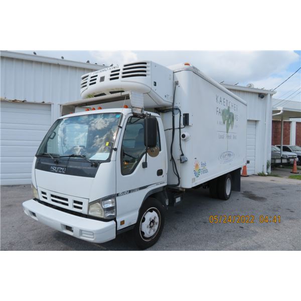 2007 Isuzu NRR DSL Cabover/Thermo King 16' Ref. Box Truck - WORKING Box gets cold