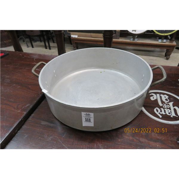 Large Heavy Glaze Brazing Pan