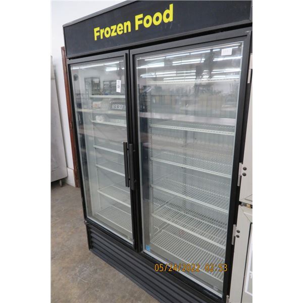 True 2 Door Frozen Merchandiser