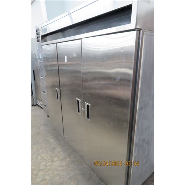 Delfield S/S Rolling 3 Door Freezer