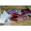 Image 1 : Pink Glass Bud Vases