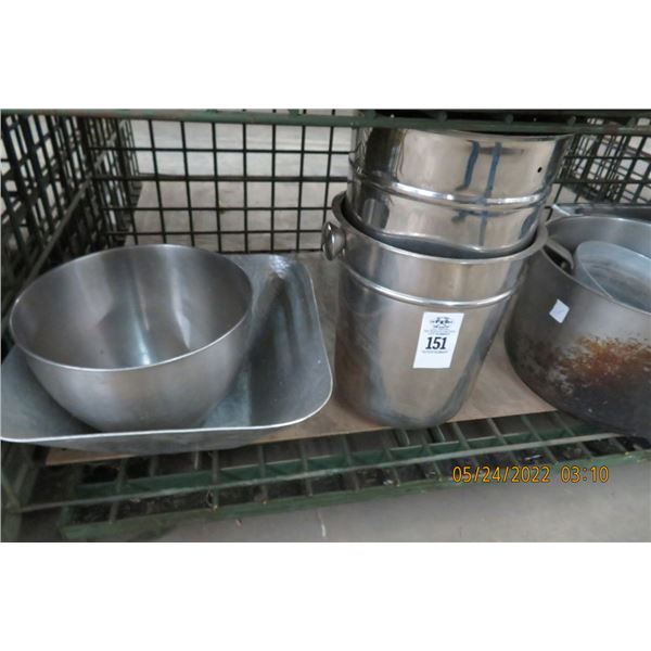 Sauce Pan, Champagne Bucket, Asst. Supplies