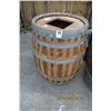 Image 1 : Medium Whiskey Barrel w/Cut Out