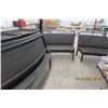 Image 1 : Mocha Half Moon Lobby Bench Set of 4