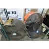 Image 1 : 3-Drum/Wall Fans - 3 X $