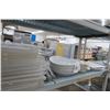 Image 1 : Serving Trays, Bowls, Whips, Buckets, Lids - 2 Shelves