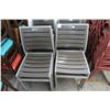 Image 1 : 15-Alum. Slat Back Patio Chairs - 15 X $
