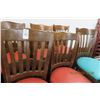 Image 2 : 27-Padded Slat Back Dining Chairs - 27 X $
