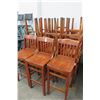 Image 1 : 15-Oak Bar Stools - 15 X $