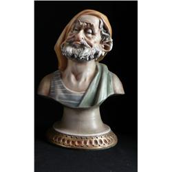 Antonio Borsato mans head 5" X 2 3/4"