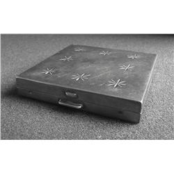 Tiffany Sterling Presentation Compact.2 1/2" square, 1/2" thick. Personal Engraving