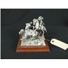 Image 1 : Don Pollard "Buffalo Hunt" pewter