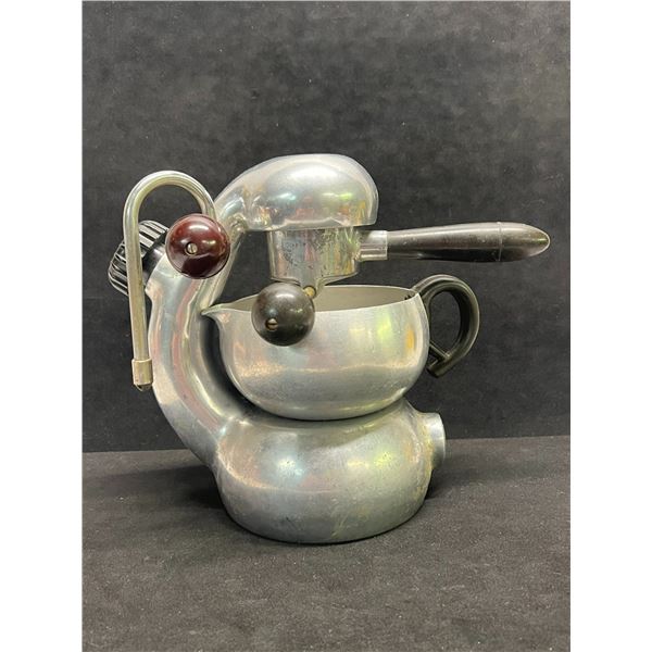 La Sorrentina Italy Aluminum Deco Stove Top Espresso Maker (Approx: 10.5"W 9"T)