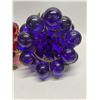 Image 6 : Vintage Lucite Grapes Grape Cluster Lamp Shades (Approx: 10"T 7"W)