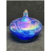 Image 1 : Roger Vines Art Glass Oil Burner (approx: 4"W 3.5"T)