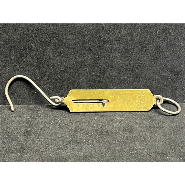 Vintage PS&W Co. Brass Fish Sport Scale 25 LBS