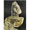 Image 4 : 2 Vintage Heavy Art Glass Horse Book Ends Décor Pieces (approx: 8"T 6"W)