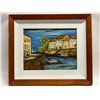 Image 1 : Ruby Bennett "Isle De Rey France" Acrylic (Frame Approx: 20 x 17")