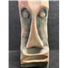 Image 2 : Amazing Abstract Tiki? Slab Ceramic Sculpture (Approx: 9"T 3.75"W)