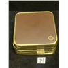 Image 1 : 6 Shell Oil & Gas Advertising Leather & Brass Drink Coasters (approx: 3.5"x3.5")