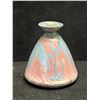 Image 2 : Signed Susan Gurman Studio Art Pottery Small Bottle & stopper / Bud Vase? (approx: 3.25"T 3"W)