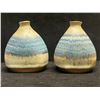 Image 1 : 2 Signed Kamini Studio Art Pottery Bud Vases / small bottles? Approx: 4"T 3.5"W