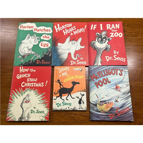 6 Vintage Dr. Seuss Books
