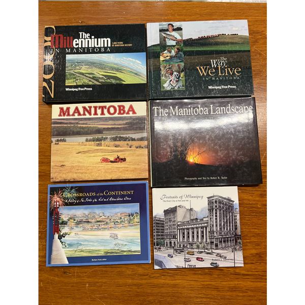 6 Winnipeg & Manitoba Related Books