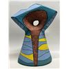 Image 2 : Local Artist Ceramic Art Sculpture (Approx: 16.5"T & 12.5"W)