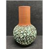 Image 1 : Vintage Poole Pottery England Textured Ceramic Vase (approx: 7"T 4.5"W)