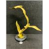 Image 8 : Brass Birds in Flight on Marble Base (Approx: 10.5"T 11"W)