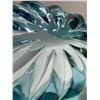 Image 7 : Stunning Large Blue Heavy Art Glass Centrepiece (approx: 17.5"W 5"T)
