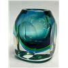 Image 2 : Amazing Murano Summerso Art Glass Vase (Approx: 4.5"T 3.75"W)