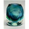 Image 3 : Amazing Murano Summerso Art Glass Vase (Approx: 4.5"T 3.75"W)