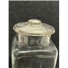 Image 2 : Vintage Glass Candy Store Jar / Storage Canister with Lid (approx: 10"T 5"W)