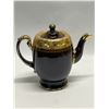 Image 4 : Vintage Ceramic Teapot # 1037 England (approx: 8"W 7"T)