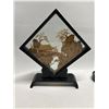 Image 2 : Collection of Asian Framed Cork Art (tallest approx: 9.5x8.25")