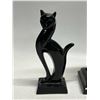 Image 3 : 4 Figural Decorative Sculptures (Stone?) - Tallest approx: 9.5"