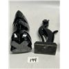 Image 8 : 4 Figural Decorative Sculptures (Stone?) - Tallest approx: 9.5"