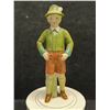 Image 2 : Vintage Schmid Musical Spinning Ceramic Figurine (Approx: 9"T 4.5"W)